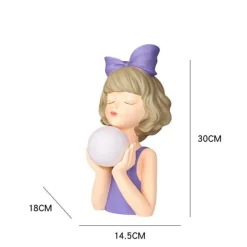 Glow u0026 Shade Beleuchtung-Bowknot-Nachtlampe – süße Schlafzimmerbeleuchtung für Mädchen