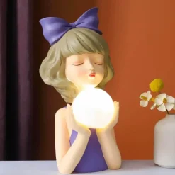 Glow u0026 Shade Beleuchtung-Bowknot-Nachtlampe – süße Schlafzimmerbeleuchtung für Mädchen