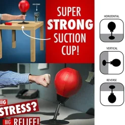 The Relaxation Nook Fitness-Gadgets|Gesundheits- Und Entspannungstools-Boxball zur Stressbewältigung – Schreibtisch-Trainingsgerät zur Linderung von Angstzuständen