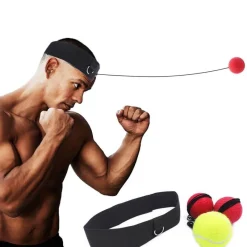 The Relaxation Nook Fitness-Gadgets|Gesundheits- Und Entspannungstools-Box-Reflexball – Schnelligkeitstrainings-Schlagausrüstung