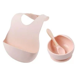 Kinder The Decor Haven Kinderwagen & Zubehör-BPA-freies Babygeschirrset aus Silikon – weich und leicht zu reinigen