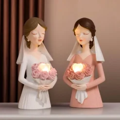 Illuminate Home Beleuchtung-Brautstrauß-Ornamente – Elegante Hochzeitsdeko-Accessoires