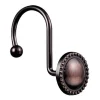 Aqua Essence Badezimmer-Bronze Shower Curtain Hooks - Decorative Bathroom Accessories