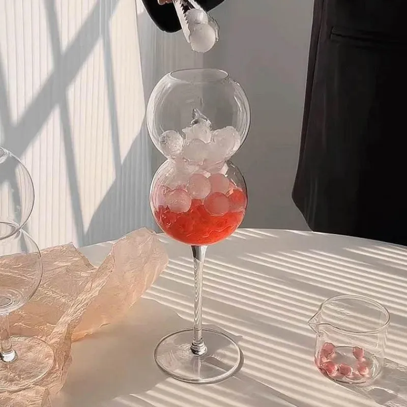 Feast Essentials Küche & Esszimmer-Bubble Ball Gläser – Einzigartige Trinkgefäße für Bars und Restaurants