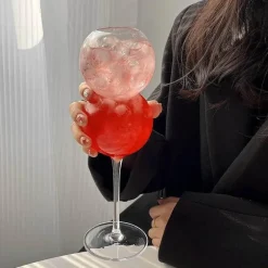 Feast Essentials Küche & Esszimmer-Bubble Ball Gläser – Einzigartige Trinkgefäße für Bars und Restaurants