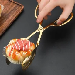 Tom Küche & Esszimmer-Buffetzange aus Edelstahl zum Servieren von Salaten, Vorspeisen und Kuchen