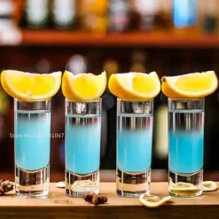 Plates u0026 More Küche & Esszimmer-Bullet Cocktilgläser – 6er-Set, elegnte Trinkgläser