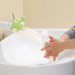The Blissful Bath Badezimmer-Bunny Faucet Handle Extender - Kids Bathroom Accessory