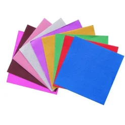 Tom Küche & Esszimmer-Bunte Alufolienfolien - 8x8cm für selbstgemachte Süßigkeitenverpackungen