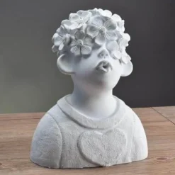 Timeless Vessels Wohndeko-Bunte Kindervasen aus Kunstharz – lustige Kinderdekoration