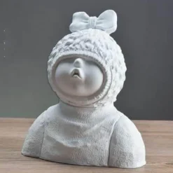 Timeless Vessels Wohndeko-Bunte Kindervasen aus Kunstharz – lustige Kinderdekoration