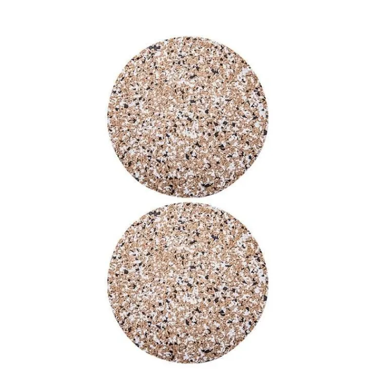 Brew Bliss Küche & Esszimmer-Bunte Korkuntersetzer – Lebendige Getränkeuntersetzer fürs Homeoffice