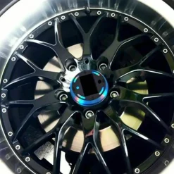 Wild u0026 Free Gear Autozubehör|Automobilindustrie-Bunte LED Solar Reifenkappenleuchten - Helles Autozubehör