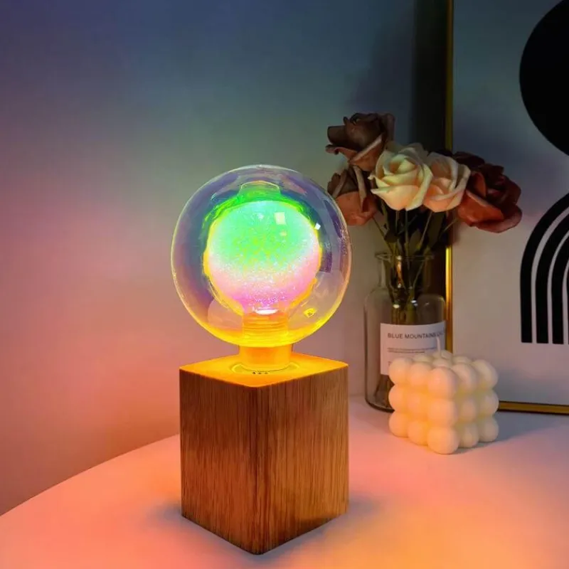 Bright Accents Beleuchtung-Bunte LED-Nachtlichtbirne - Kreative Akzentlampe