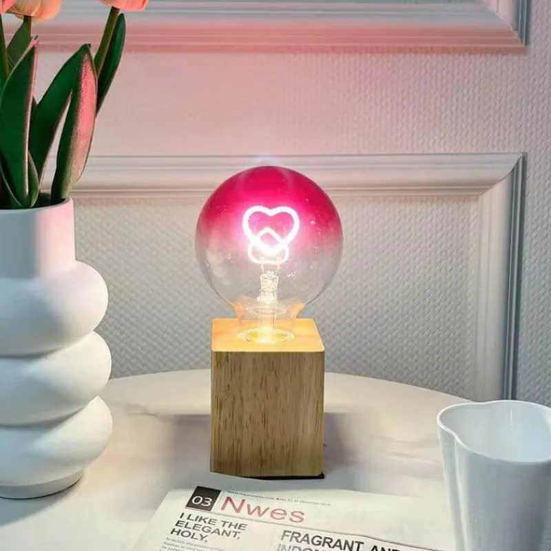 Bright Accents Beleuchtung-Bunte LED-Nachtlichtbirne - Kreative Akzentlampe