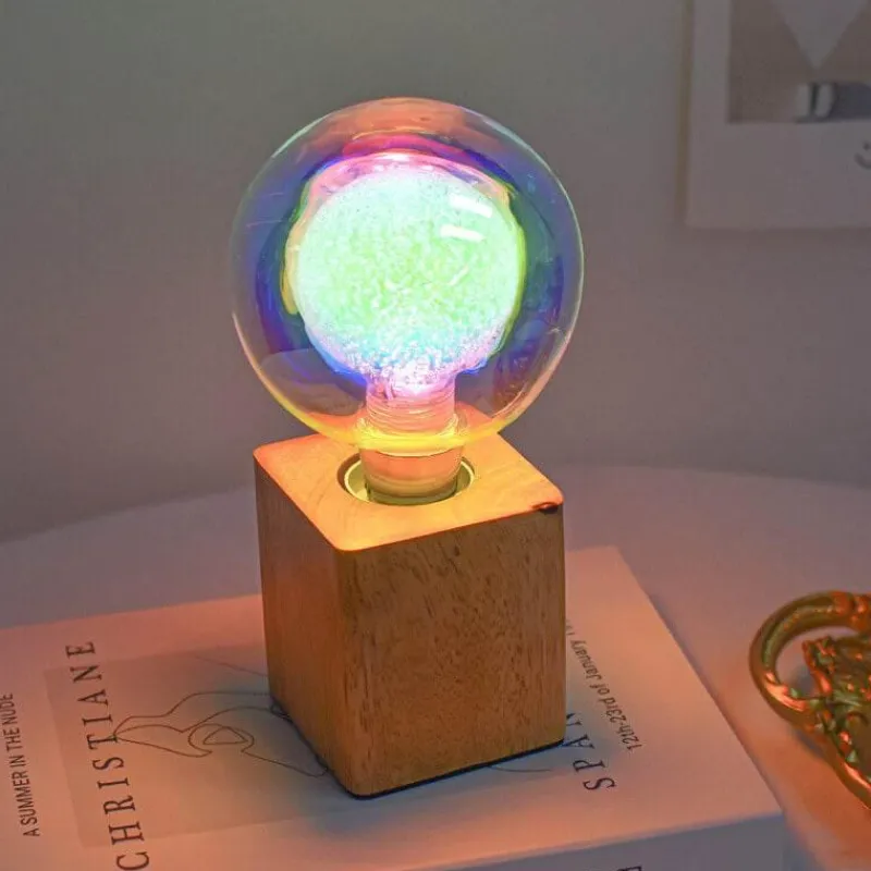 Bright Accents Beleuchtung-Bunte LED-Nachtlichtbirne - Kreative Akzentlampe