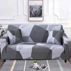 Comfort u0026 Style Gadgets Für Zuhause-Bunter rutschfester Sofabezug – moderner Möbelschutz