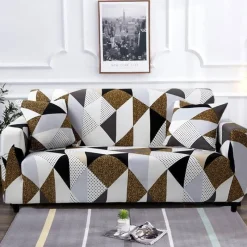 Comfort u0026 Style Gadgets Für Zuhause-Bunter rutschfester Sofabezug – moderner Möbelschutz