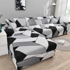 Comfort u0026 Style Gadgets Für Zuhause-Bunter rutschfester Sofabezug – moderner Möbelschutz