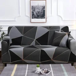 Comfort u0026 Style Gadgets Für Zuhause-Bunter rutschfester Sofabezug – moderner Möbelschutz