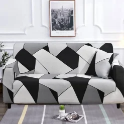Comfort u0026 Style Gadgets Für Zuhause-Bunter rutschfester Sofabezug – moderner Möbelschutz