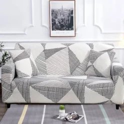 Comfort u0026 Style Gadgets Für Zuhause-Bunter rutschfester Sofabezug – moderner Möbelschutz