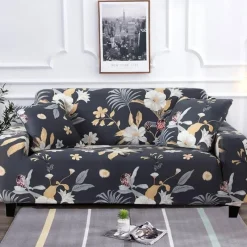 Comfort u0026 Style Gadgets Für Zuhause-Bunter rutschfester Sofabezug – moderner Möbelschutz