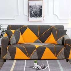 Comfort u0026 Style Gadgets Für Zuhause-Bunter rutschfester Sofabezug – moderner Möbelschutz