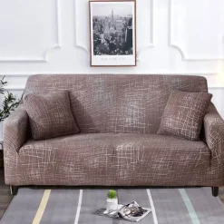 Comfort u0026 Style Gadgets Für Zuhause-Bunter rutschfester Sofabezug – moderner Möbelschutz