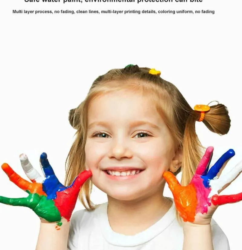 The Decor Haven Babyspielzeug-Buntes Stapelspiel aus Holz – Intelligentes Spielset für Kinder