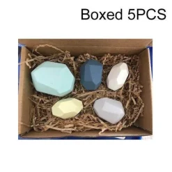 The Decor Haven Babyspielzeug-Buntes Stapelspiel aus Holz – Intelligentes Spielset für Kinder