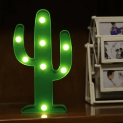 Comfort u0026 Style Beleuchtung-Cactus LED Night Light - Cute Decorative Lamp