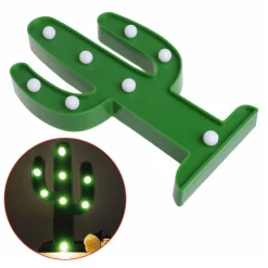 Comfort u0026 Style Beleuchtung-Cactus LED Night Light - Cute Decorative Lamp