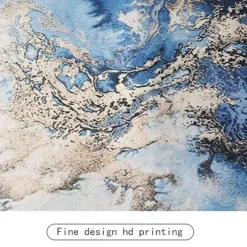 Aqua Essence Badezimmer-Calcutta Oro Duschvorhang-Set – Elegantes Badezimmerdekor