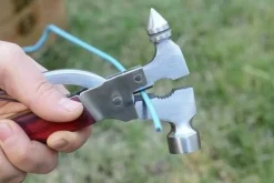 The Outdoor Vault Heimwerkzeuge|Outdoor & Garten-Campinghammer aus Edelstahl – Multifunktionale Outdoor-Ausrüstung