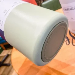 Green Thumb Gear Camping-Werkzeuge|Camping Im Freien-Camping-Thermoskanne aus Edelstahl mit integriertem Strohhalm