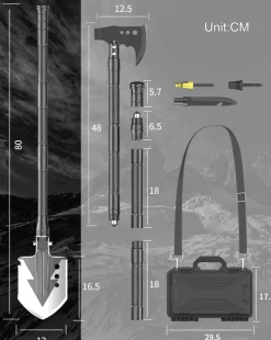 The Outdoor Vault Camping-Werkzeuge|Camping Im Freien-Camping-Werkzeugset – Unverzichtbare All-in-One-Outdoor-Ausrüstung