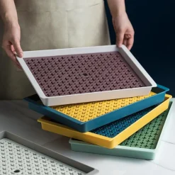 Tom Wohndeko|Küche & Esszimmer-Campora Modern Drain Storage Trays – Eco-Friendly PC Organizer