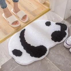 Soft Steps Badezimmer-Cartoon Absorbent Floor Mat - Fun Decorative Rug for Home