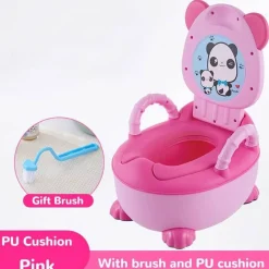 Aqua Essence Badezimmer-Cartoon Baby Potty Training Seat - Comfy Kids Bathroom Accessory