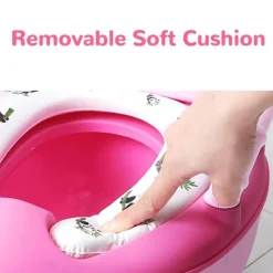 Aqua Essence Badezimmer-Cartoon Baby Potty Training Seat - Comfy Kids Bathroom Accessory