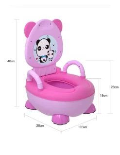 Aqua Essence Badezimmer-Cartoon Baby Potty Training Seat - Comfy Kids Bathroom Accessory