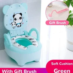 Aqua Essence Badezimmer-Cartoon Baby Potty Training Seat - Comfy Kids Bathroom Accessory