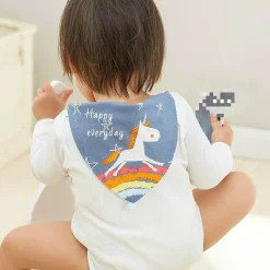 Kinder The Decor Haven Kinderwagen & Zubehör|Babykleidung-Cartoon Baby Schweißtuch - Süßes saugfähiges Babylätzchen