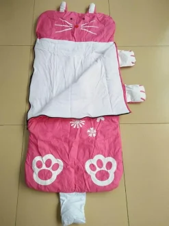 The Decor Haven Camping-Werkzeuge|Outdoor-Artikel-Cartoon Dinosaurier Kind Schlafsack