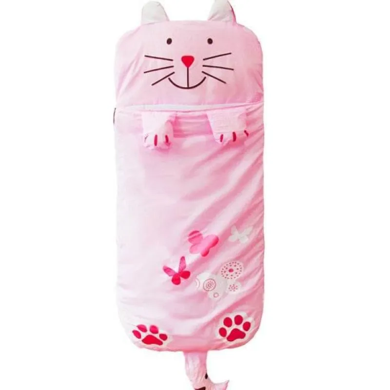 The Decor Haven Camping-Werkzeuge|Outdoor-Artikel-Cartoon Dinosaurier Kind Schlafsack