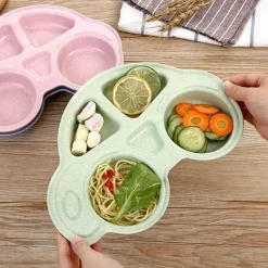 Kinder Little Nest Kinderwagen & Zubehör-Cartoon-Auto-Babyschalen - Kinder-Essteller-Geschirr