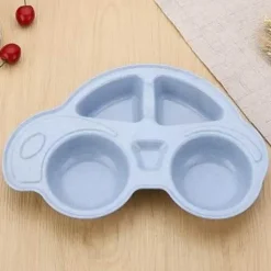 Kinder Little Nest Kinderwagen & Zubehör-Cartoon-Auto-Babyschalen - Kinder-Essteller-Geschirr