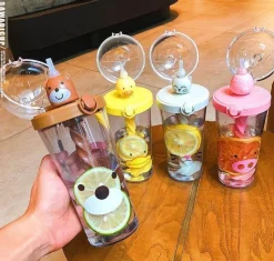 The Culinary Kit Küche & Esszimmer-Cartoon-Mischbecher – 500 ml neuartiger Behälter