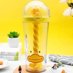 The Culinary Kit Küche & Esszimmer-Cartoon-Mischbecher – 500 ml neuartiger Behälter